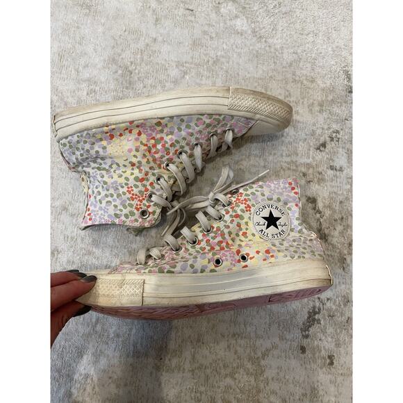 Converse Chuck Taylor All Star High Multicolor Print -‎ A01594C Women Size 9 - Picture 1 of 9